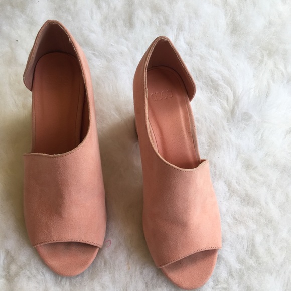Sale 5 For $25 ASOS Peep Toe Pumps - Picture 2 of 6